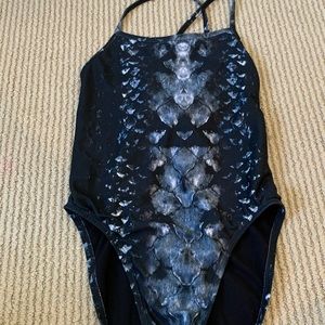 JOLYN printed Dayno onesie one piece swimsuit